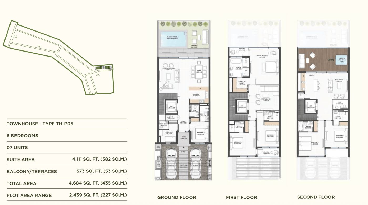 Townhouse MIDDLE UNITS